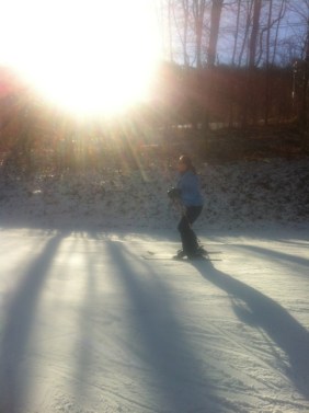 A huge improvement over last year's newborn giraffe posture! :)