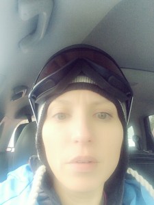 Ski goggles! At least I look the part:)