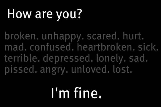 I'm fine